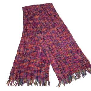 Mucros Weavers Ireland Pink Purple Scarf
